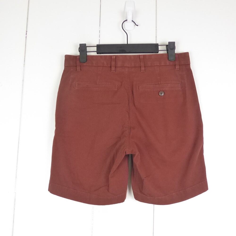 Everlane Shorts Mens SZ 29 7" Inseam Uniform Slim Fit Chino Business Casual - Picture 6 of 9